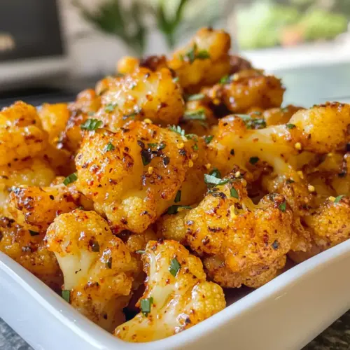 Vegan Lemon Pepper Cauliflower