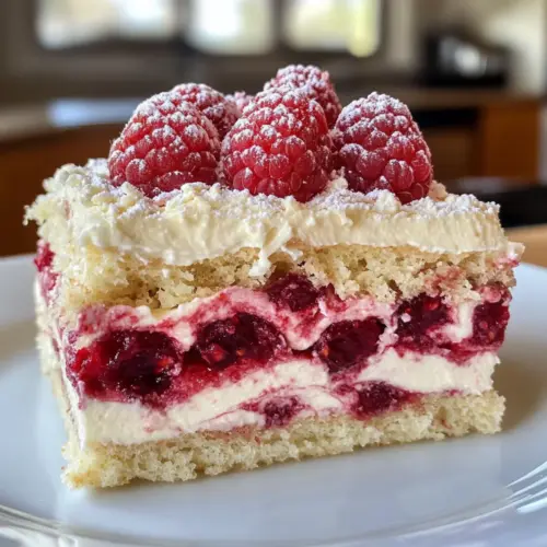 White Chocolate Raspberry Tiramisu