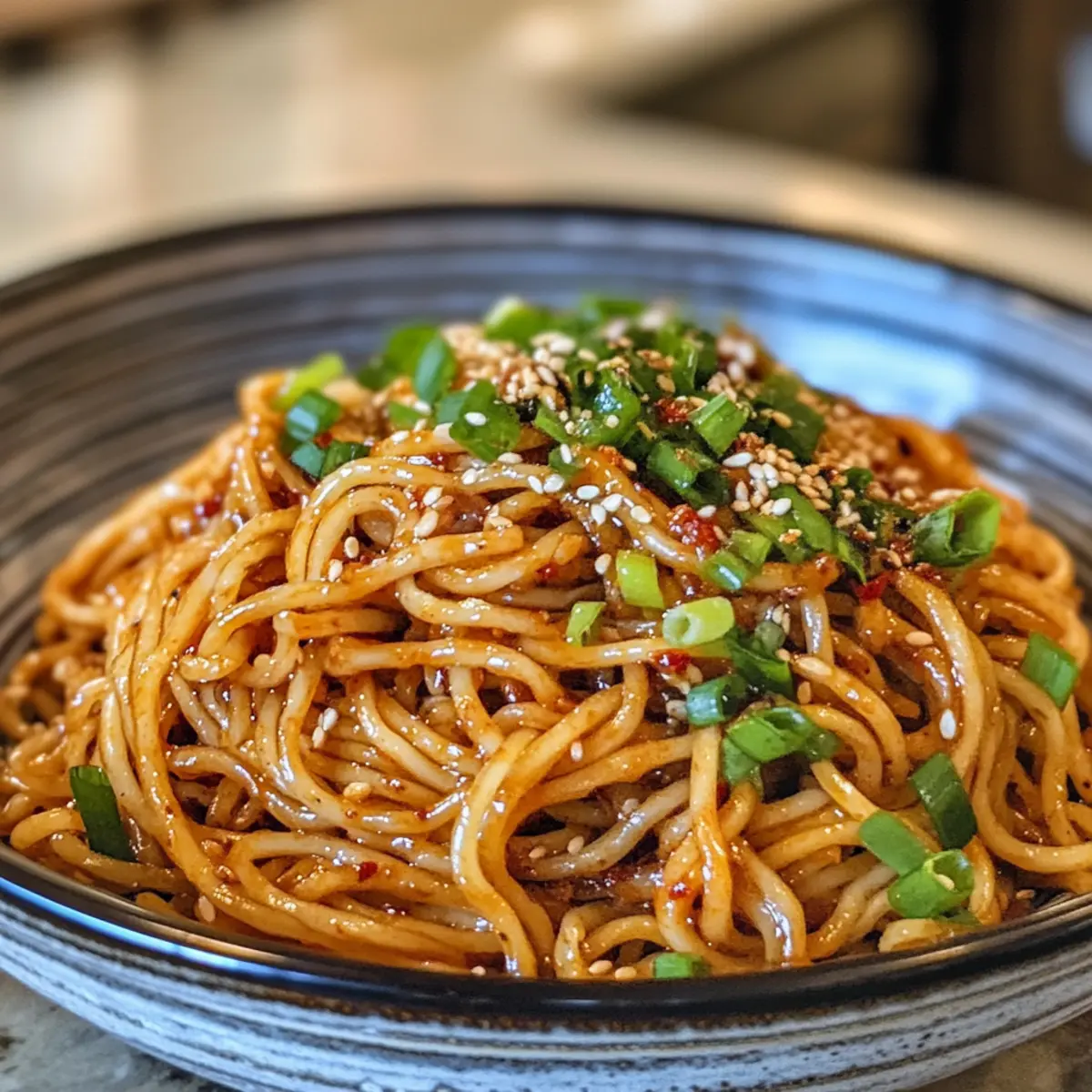 Garlic Chili Oil Noodles