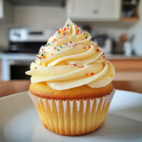Banana Milkshake Cupcakes