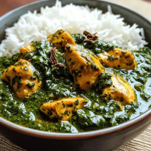 Chicken and Spinach Curry