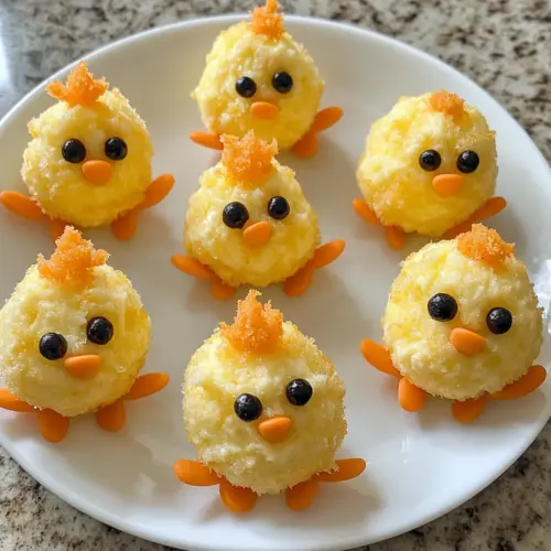 Baby Chick Mini Cheese Balls