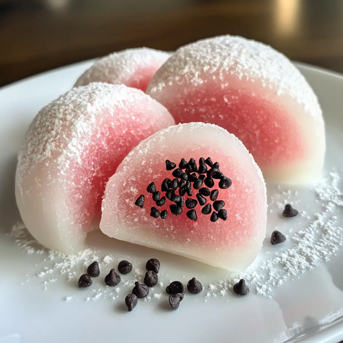 Watermelon Mochi Recipe