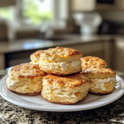 Sourdough Greek Yogurt Cheddar Biscuits