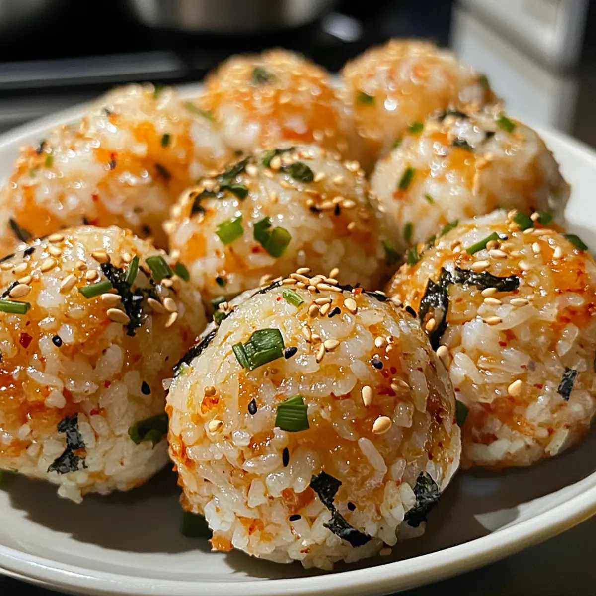 Korean Rice Balls Jumeokbap