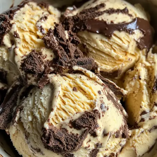 Espresso Kahlua Fudge Swirl Ice Cream