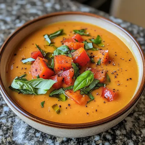 Savory Italian Sweet Potato Soup