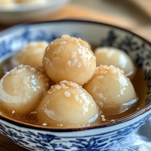 3-Ingredient Glutinous Rice Balls