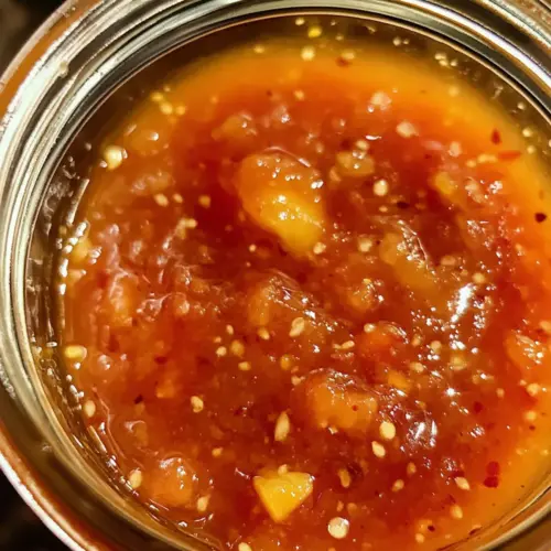 Peach & Strawberry Hot Sauce