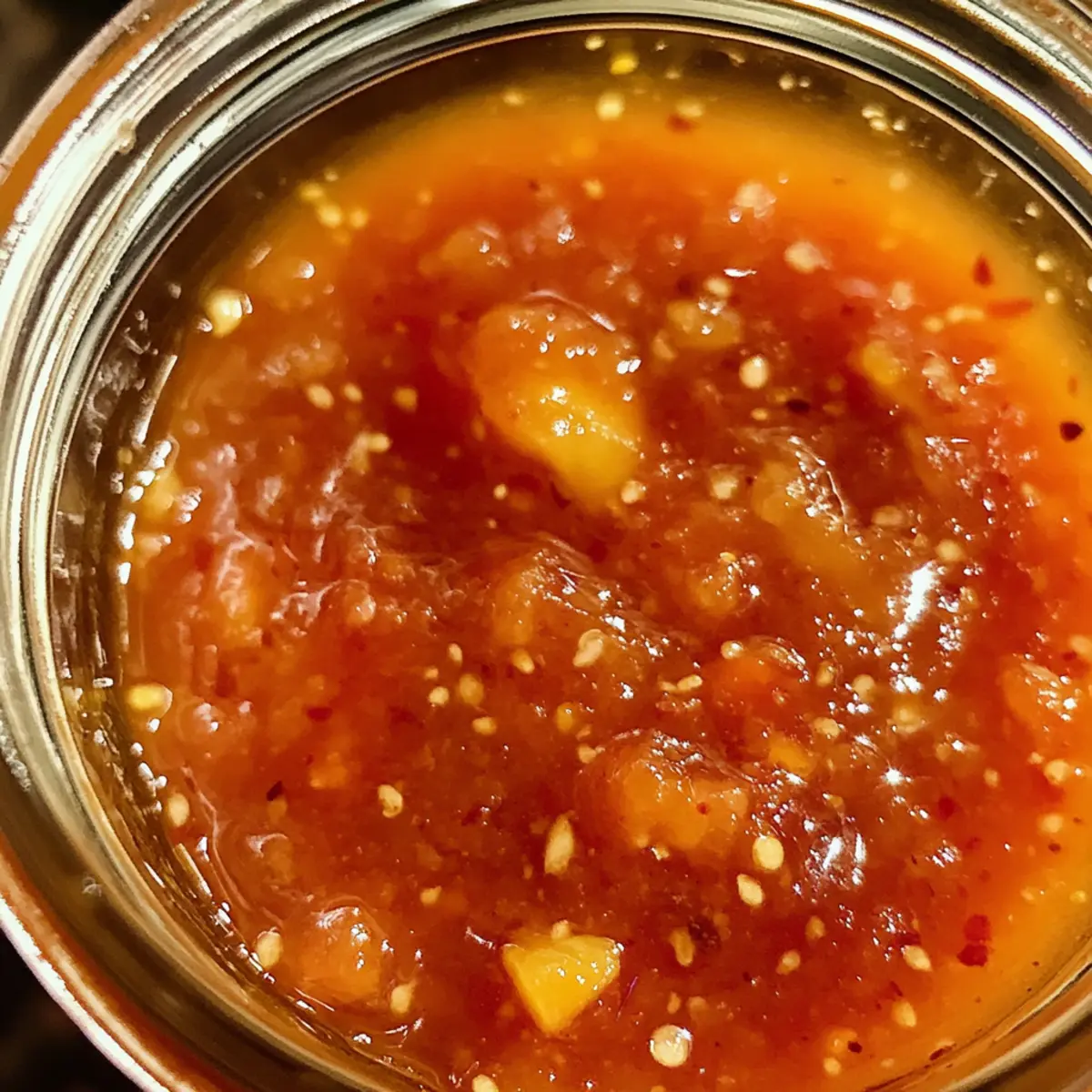 Peach & Strawberry Hot Sauce