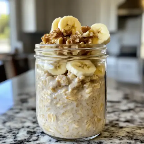 Cinnamon Roll Overnight Oats