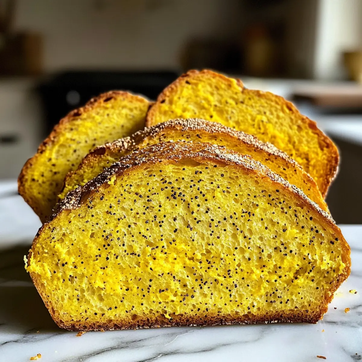 Turmeric Sourdough Bread