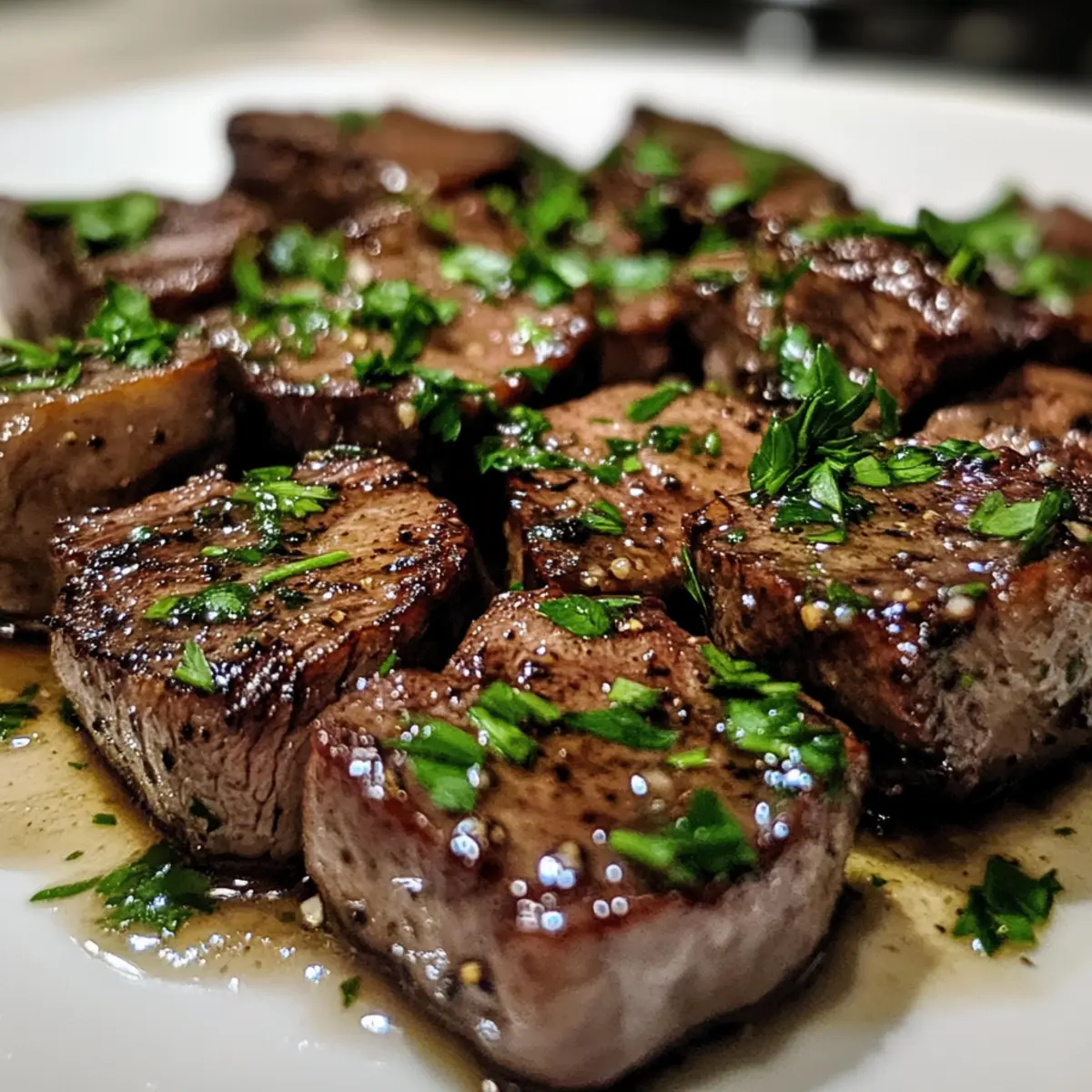 Garlic Butter Steak Bites
