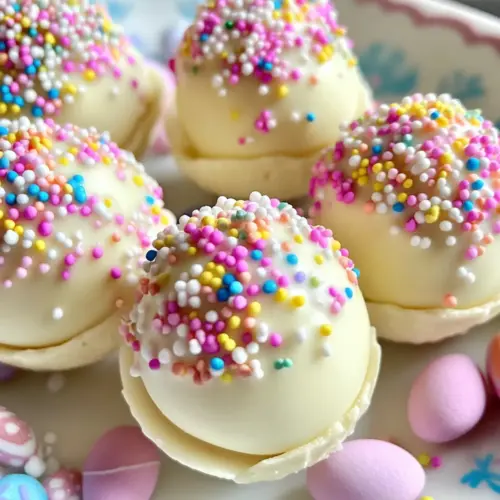 Banana Pudding Easter Truffles
