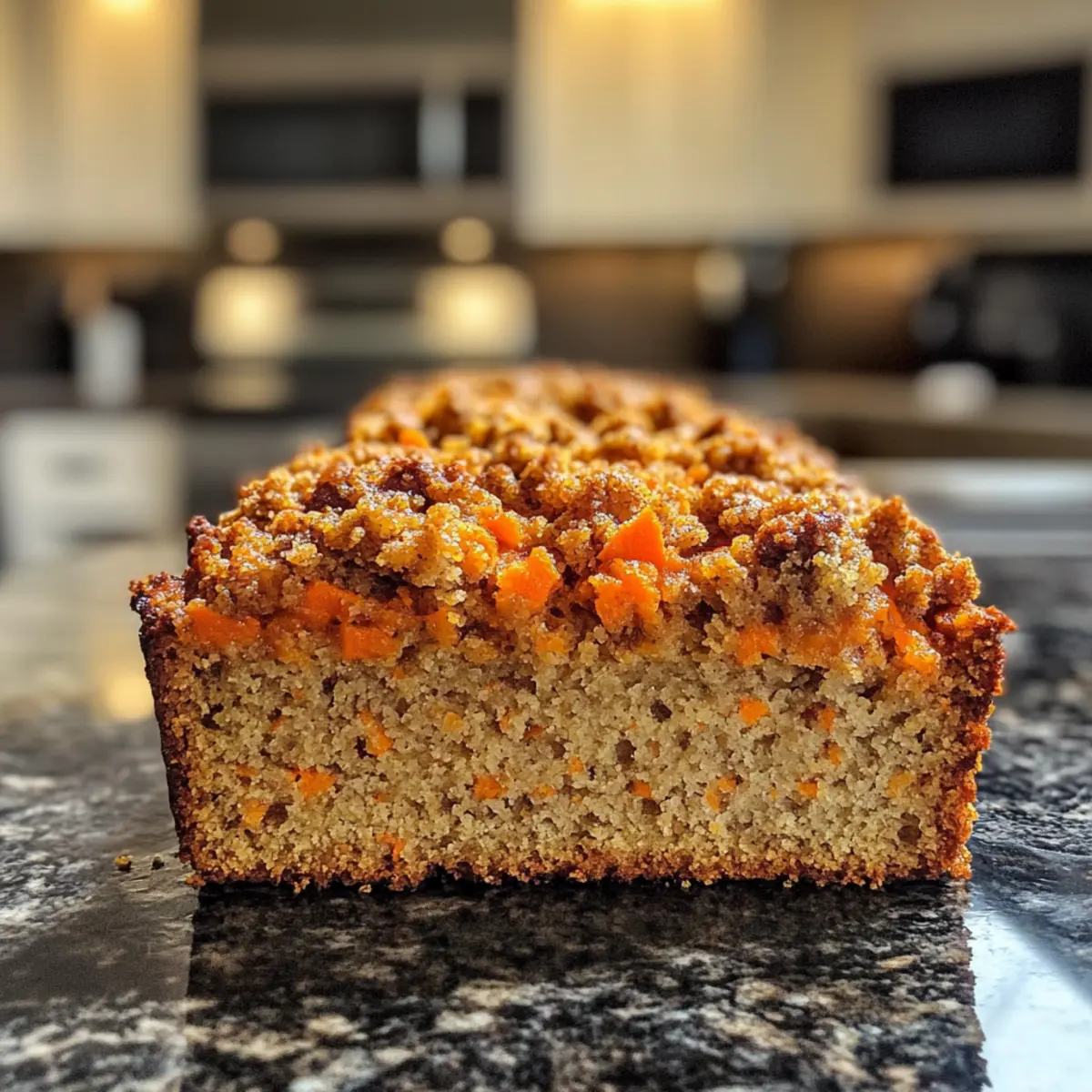 MOIST Carrot Bread