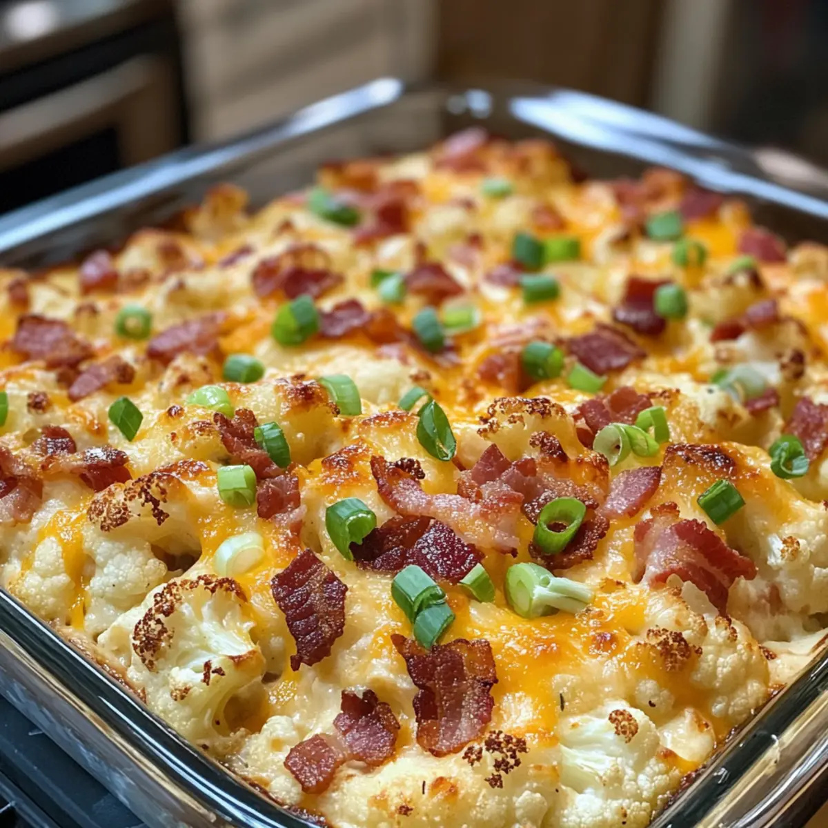 Loaded Cauliflower Casserole