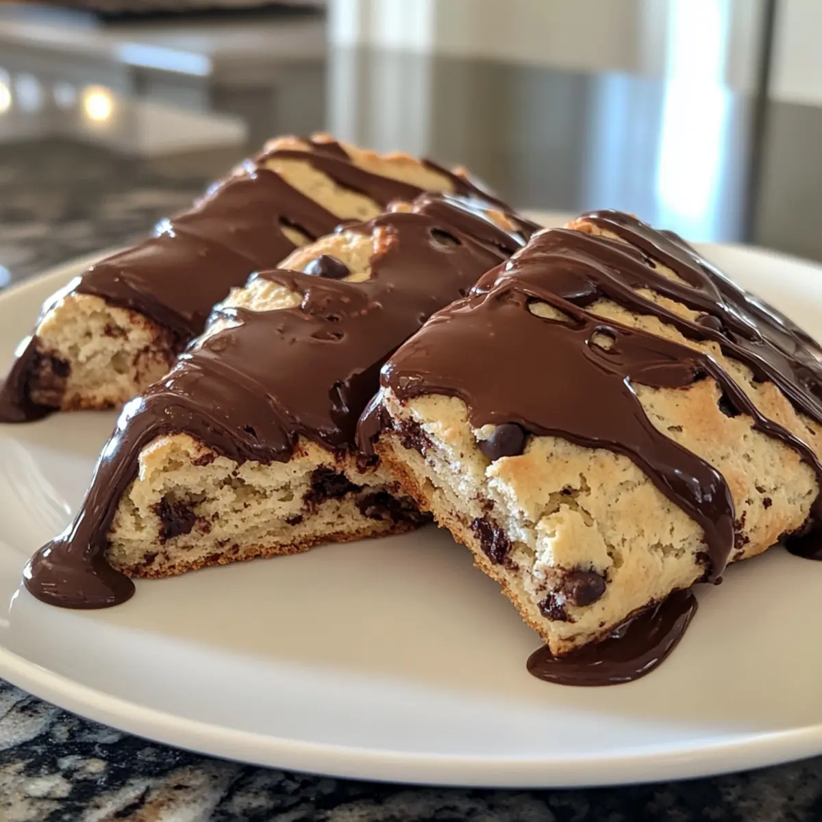 Triple Chocolate Scones