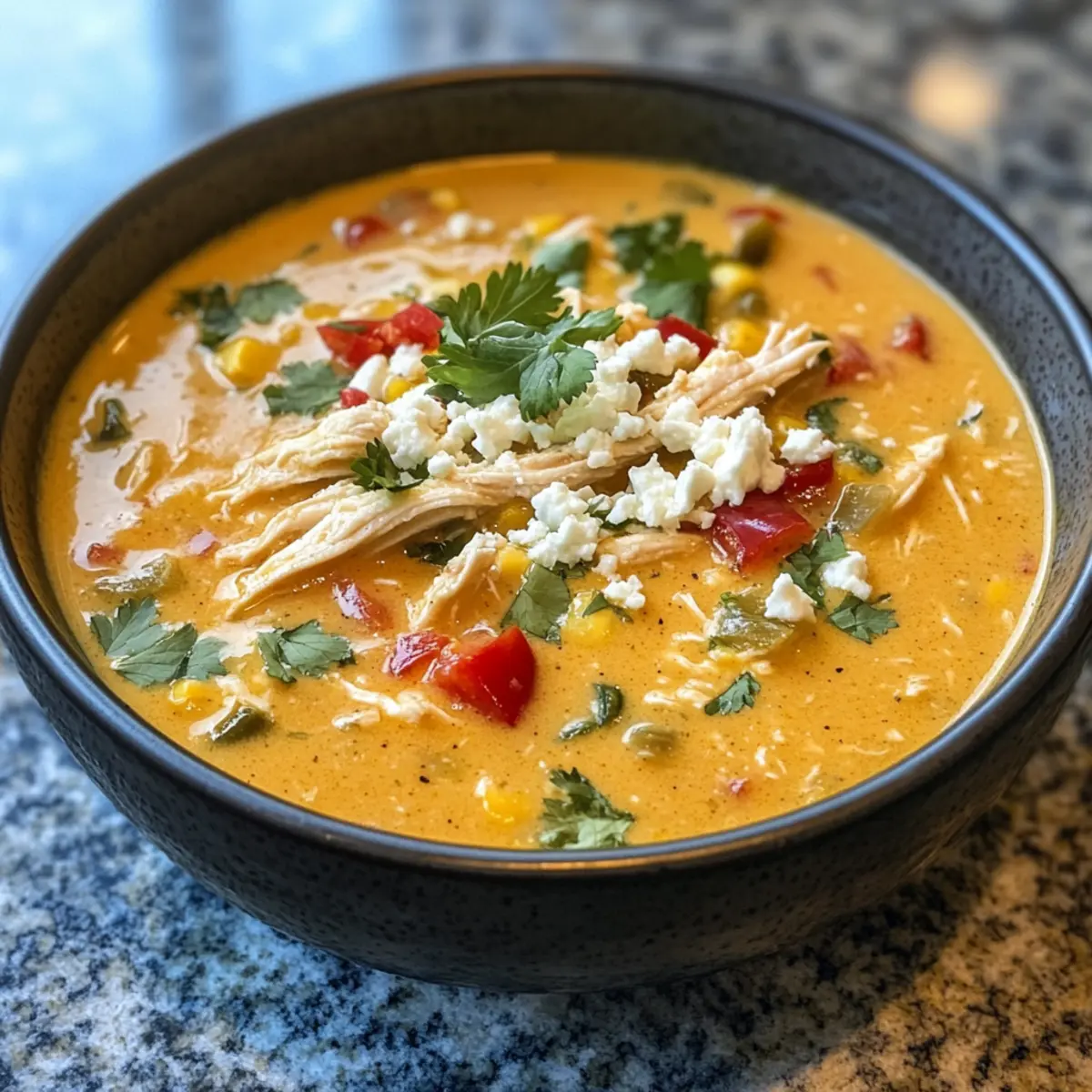Chicken Poblano Soup