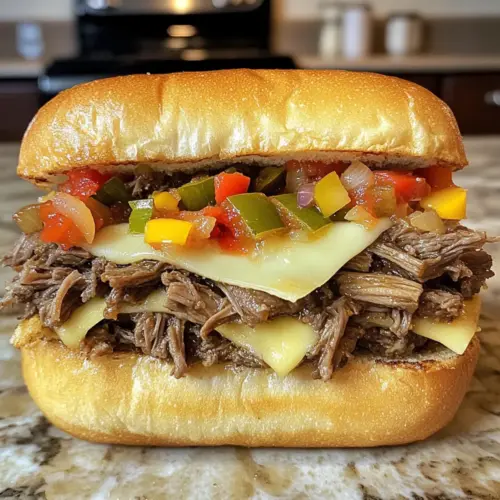 Instant Pot Italian Beef Sandwiches