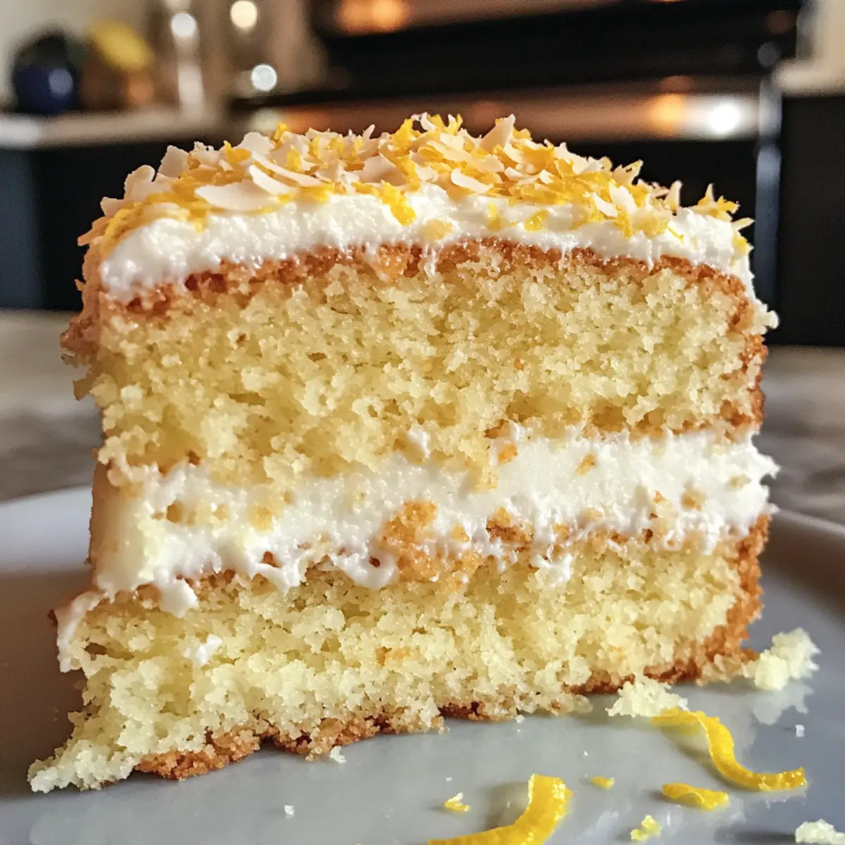 Keto Lemon Cake