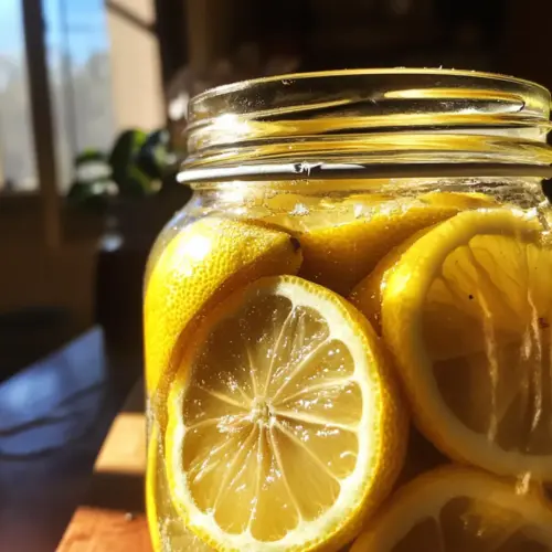Preserved Lemons with Sea Salt