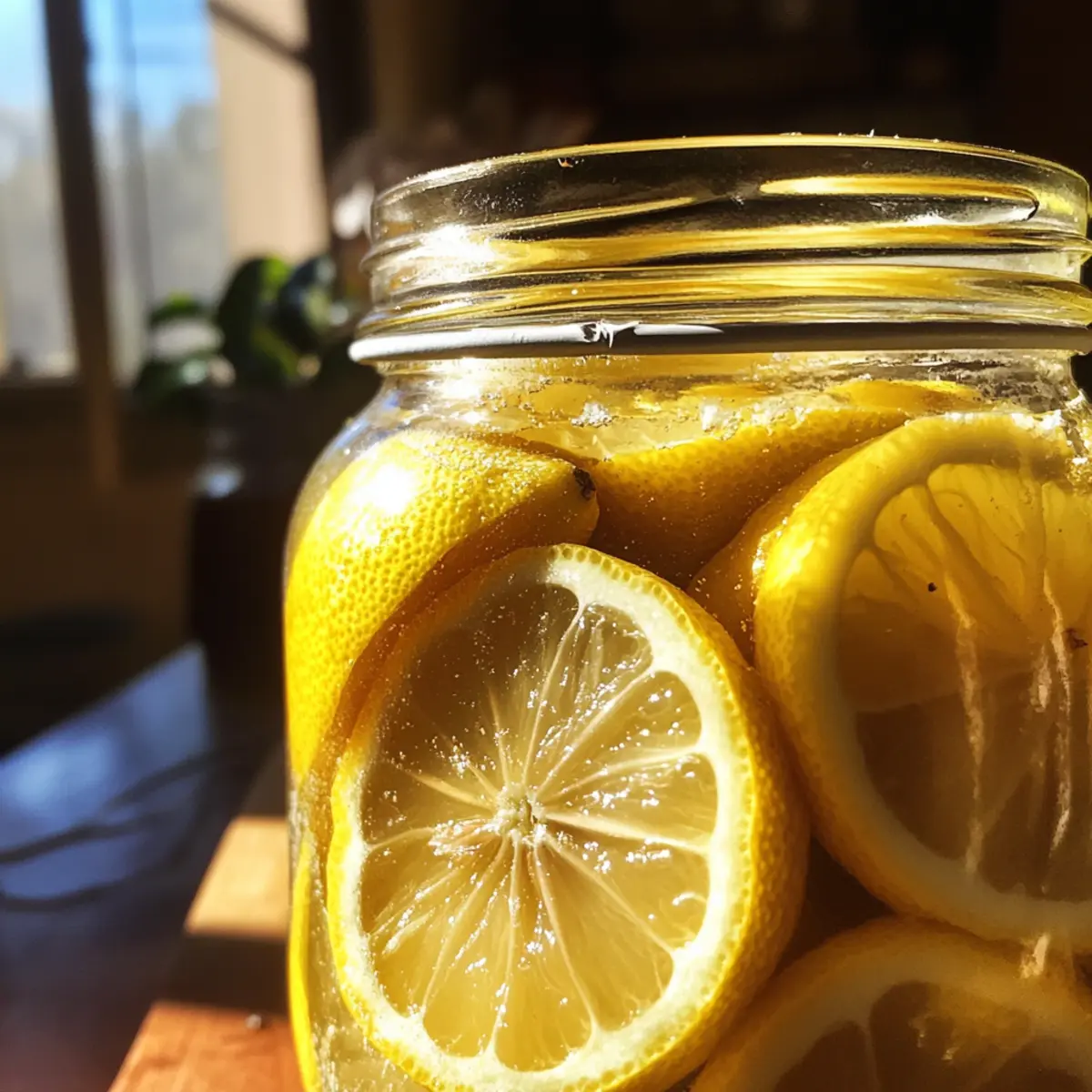 Preserved Lemons with Sea Salt