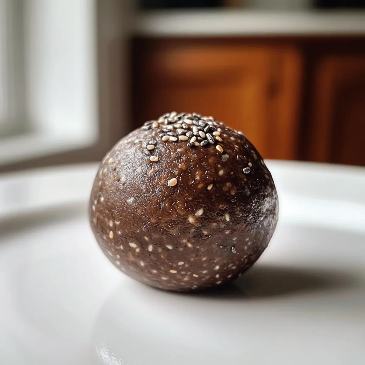 Chocolate Espresso Tahini Balls