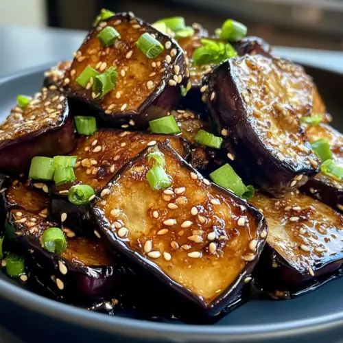 Miso Glazed Eggplant
