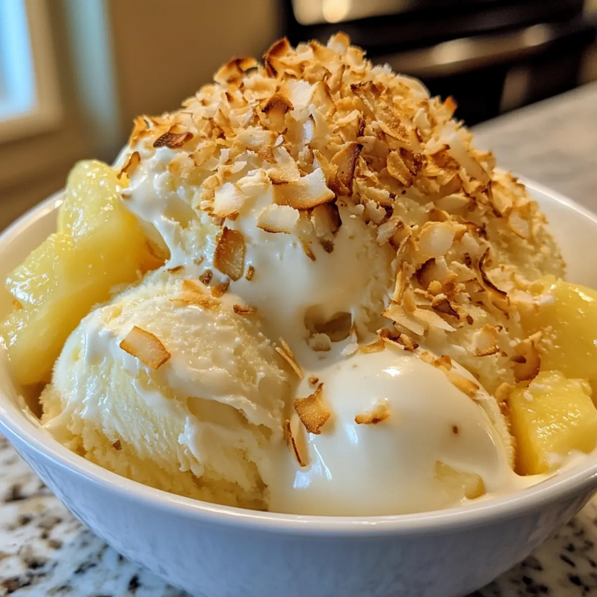 Pina Colada Ice Cream