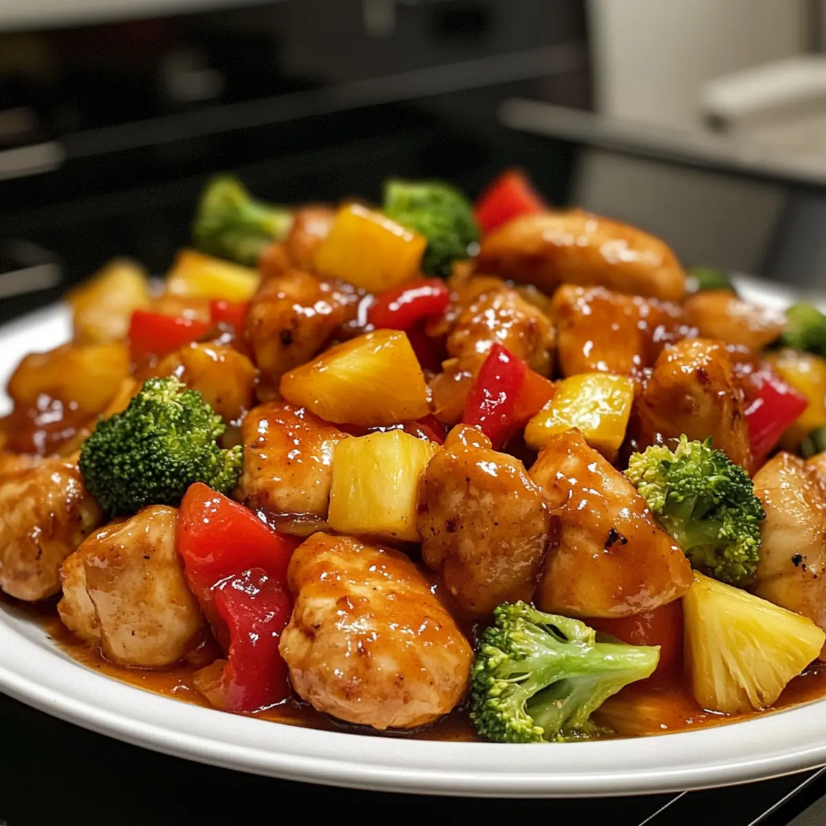 Sweet and Sour Chicken Tray Bake