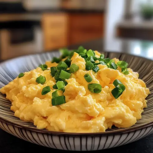 Silky Miso Scrambled Eggs