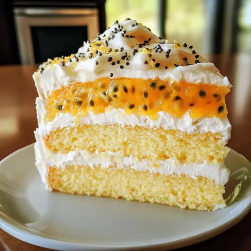 Passion Fruit Cake