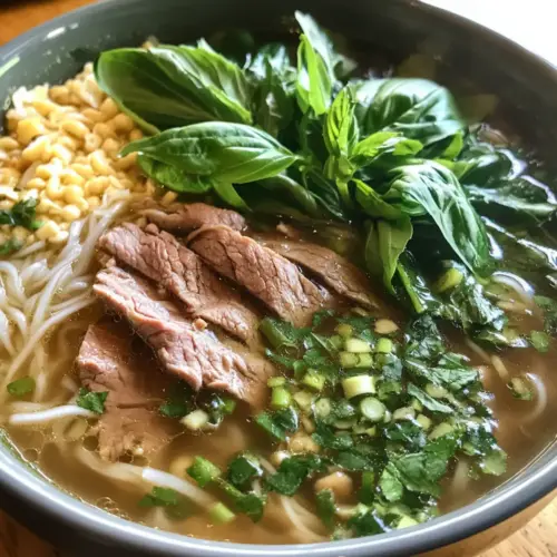 Vietnamese Pho with Bone Broth
