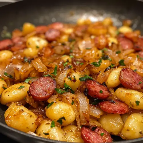 Polish Gnocchi Stir Fry