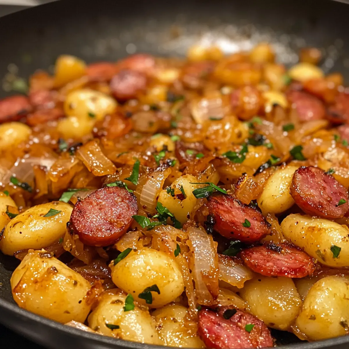 Polish Gnocchi Stir Fry