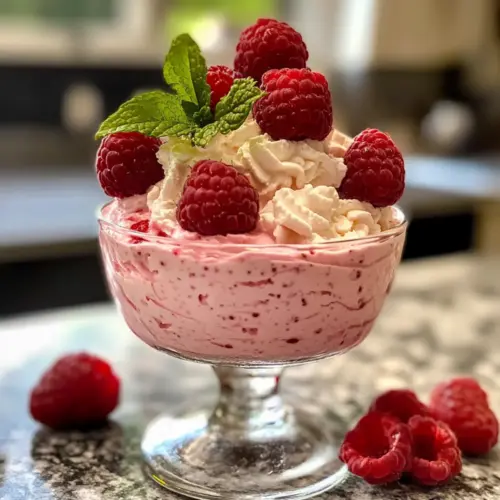Fresh Raspberry Cloud Mousse