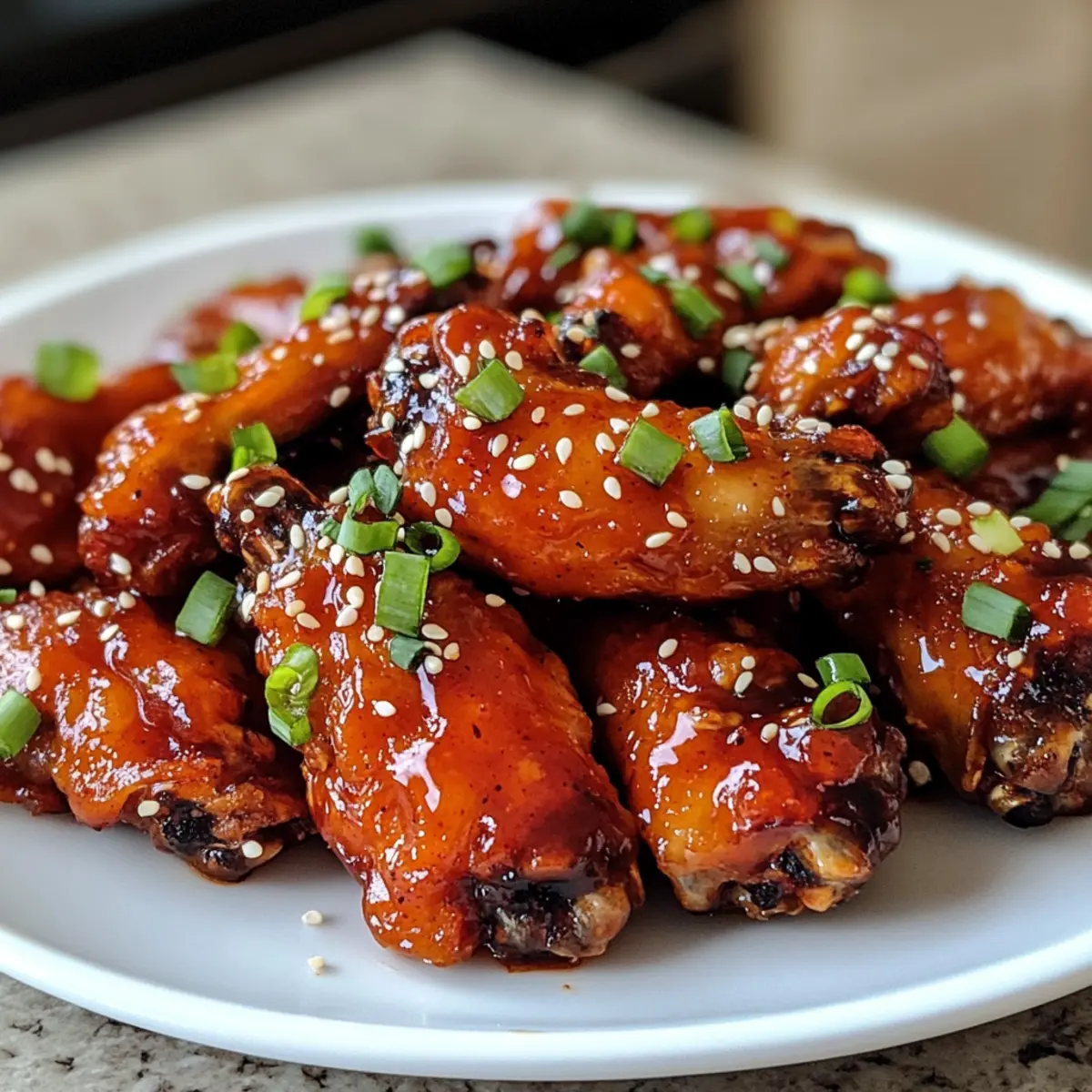Spicy Tso-Style Wings