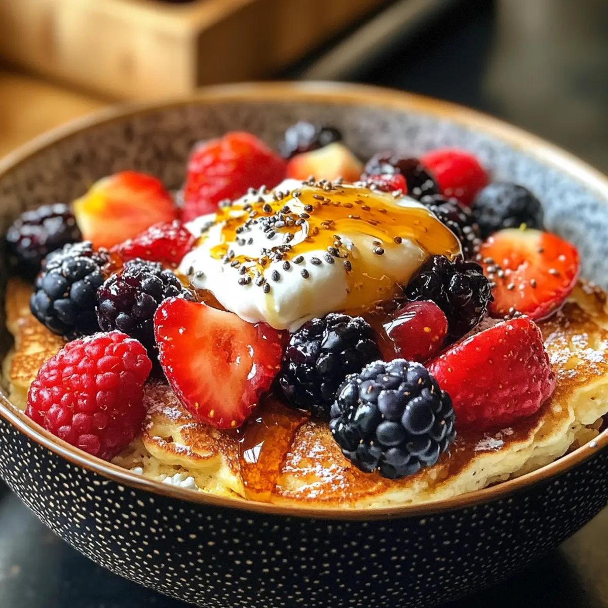 Protein Pancake Bowl