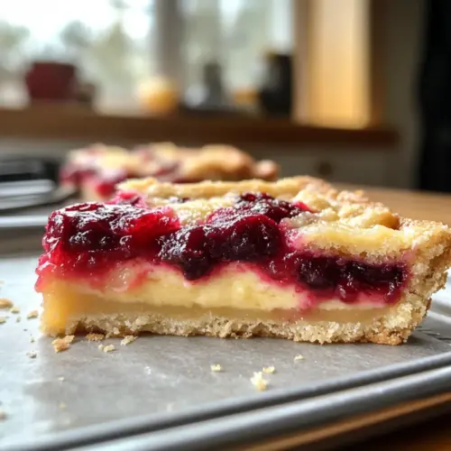 Cranberry Lemon Bars