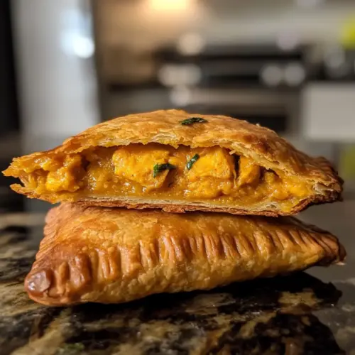 Flaky Jamaican Curry Chicken Patties