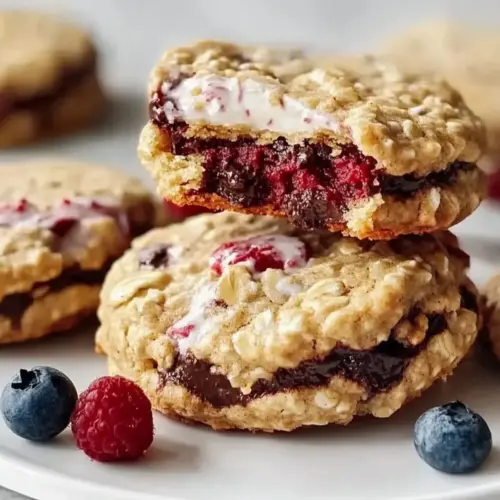 Berry Ice Cream Sandwiches