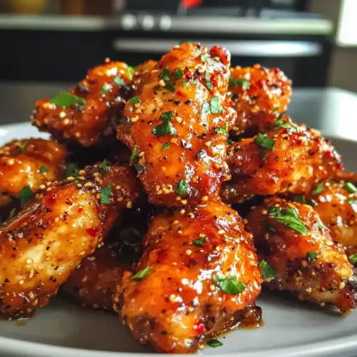 Crispy Maple Sriracha Tofu Wings