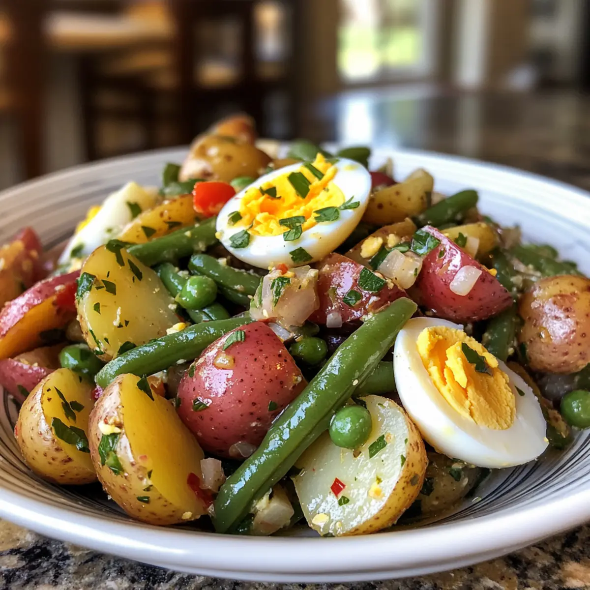 French-Style Potato and Green Bean Salad